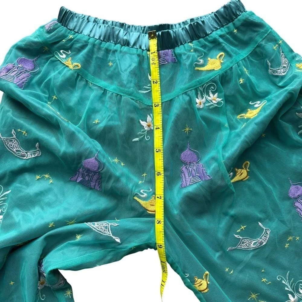 Disney Hanna Andersson Girl Princess JasmineBirthday Party Pants sz L 8 9 10 12